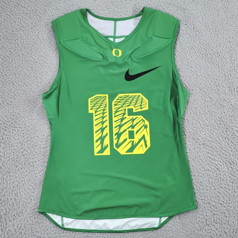 Nike Oregon Ducks Football Shirt Large Padded Digital Vapor Speed 826498 NEW - Picture 2 of 16